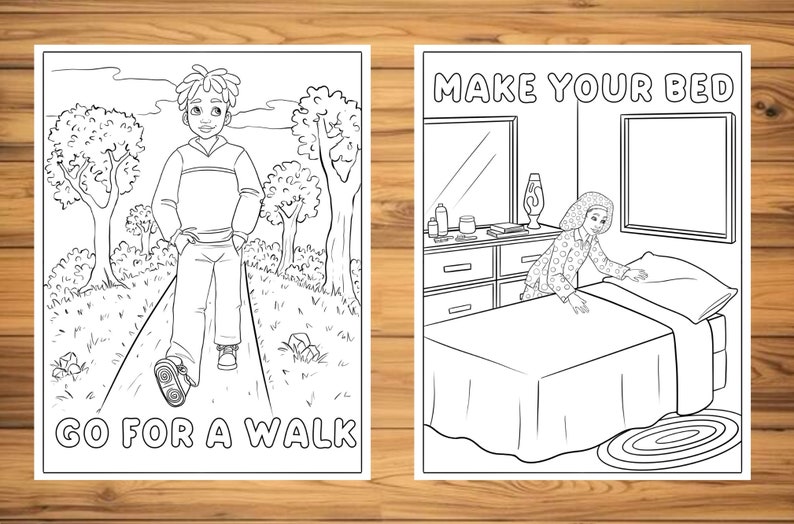Black Kids Coloring Book Download Coloring Pages for African American Children Afro Kids Coloring Sheets Fun Relaxing Stress Relieving image 2