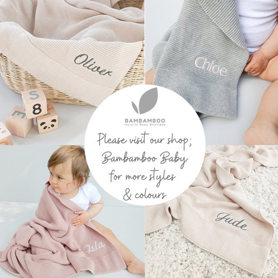 Pointelle Knit Blanket Soft Cotton Heirloom Blanket Classic