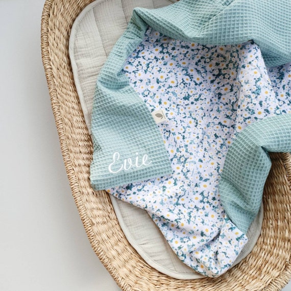 Custom muslin baby blanket sale