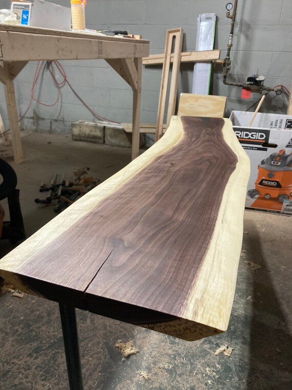 Black Walnut Live Edge Tables Etsy