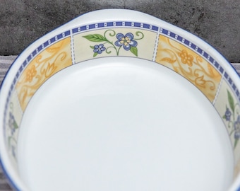 Vintage oven save baker, Oval casserole dish, Serving tray, Ceramic baking pan with handles, Salad serving bowl, 30x21cm, 11x8inch