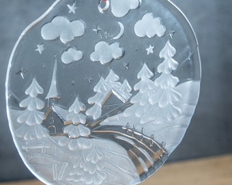 Vintage solfångare, regnbågstillverkare i glas, kristallfönsterdekoration, julklapp för heminredning