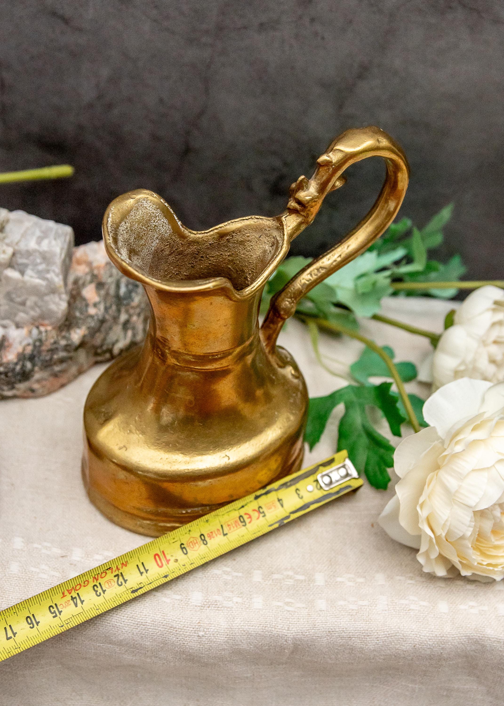 真鍮　水差し　アンティーク 真鍮 水差し