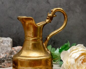 アンティーク装飾真鍮製水差し棚 真鍮製容器 カウンタートップ装飾