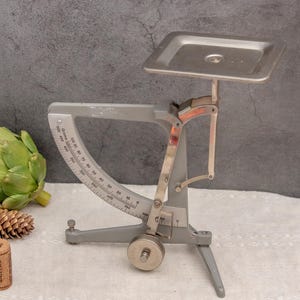 Vintage Letters Scale Post Office Scale Vintage Kitchen Scale Antique Decor Food Photo Prop Farmhouse Shelf Decor Housewarming Gift