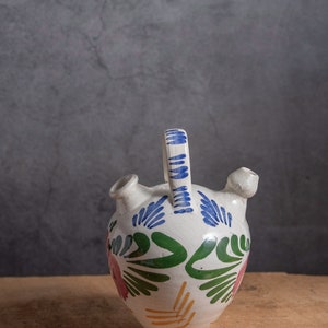Vintage decorative Porcelain Jug Spanish Decoration Handpainted Handmade Souvenir Housewarming gift