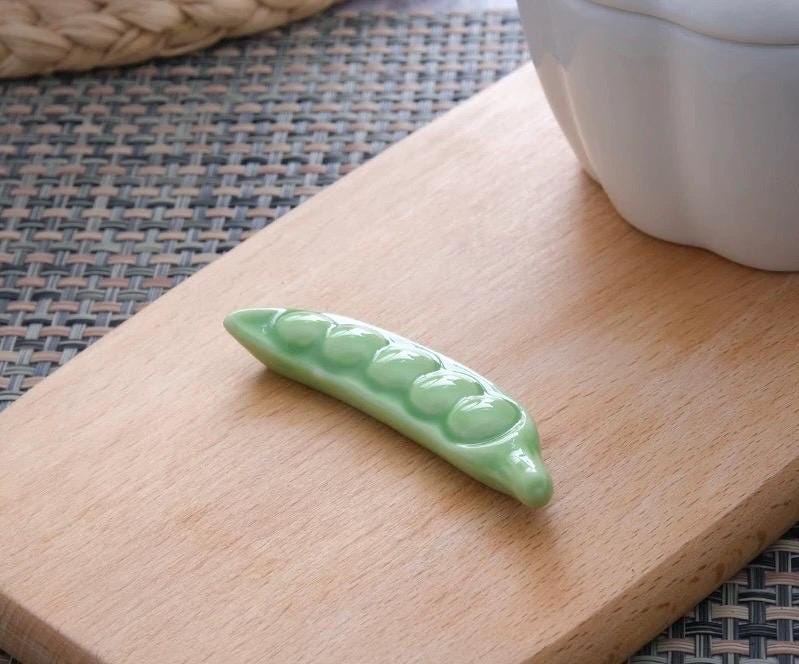 Cute Vegetable Shape Chopstick Rests. Ceramic Chopstick Holder, Cutlery ...
