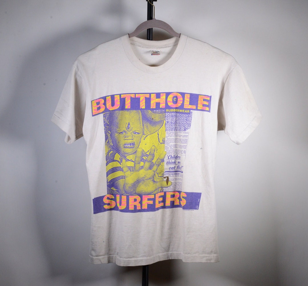 トップス 90s BUTTHOLE SURFERS bootleg 90s BUTTHOLE SURFERS T-shirt | What'z up
