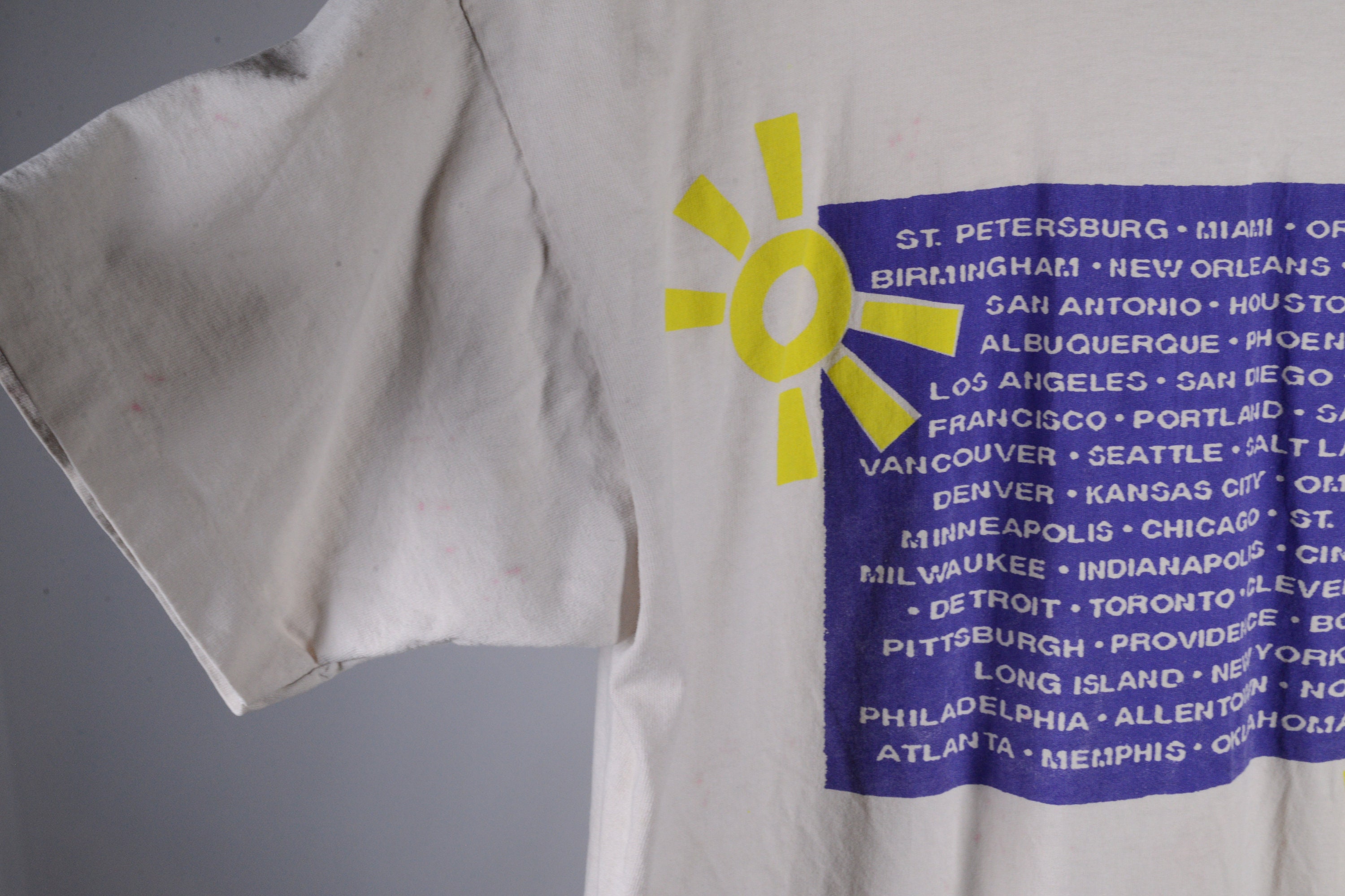 RARE Butthole Surfers 1993 Tour Shirt, Don Rock Tee, 90s XL RARE Butthole Surfers 1993 Tour Shirt, Don Rock Tee, 90s XL
