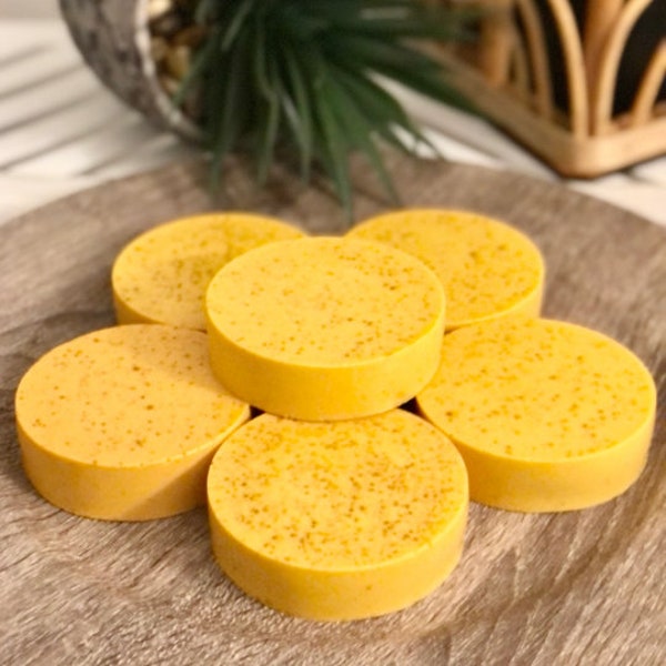 Turmeric, Kojic, Licorice Powder, Bright Soap, Dark Spots, Dark Inner thighs, Acne Spots , All Natural Soap