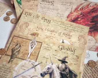 LOTR Character Artwork Prints
