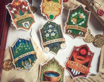 LOTR Fantasy Sticker Collection