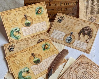Potion Recipe Prints