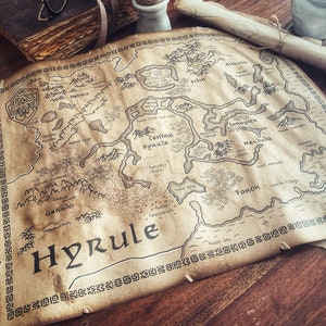 Map of Hyrule, Zelda