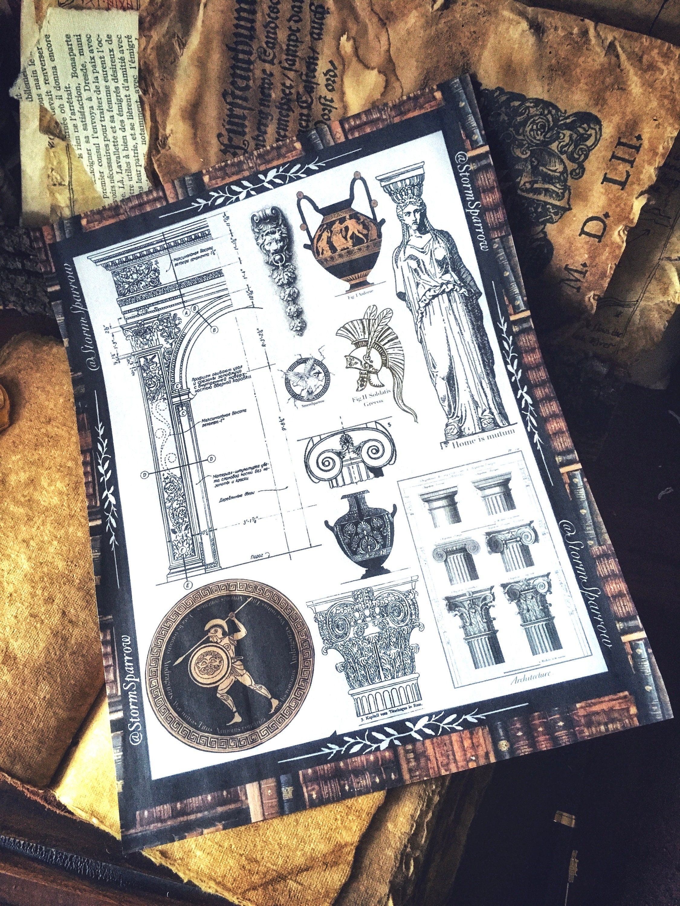 Temple of the Gods Printable - Etsy