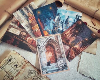 Magical Postcards for Witches and Wizards