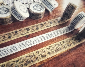 Da Vinci and Medieval Washi Tape