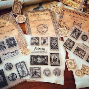 Colección Arcane de sellos transparentes