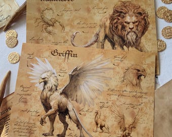 Bestiary Artworks Prints
