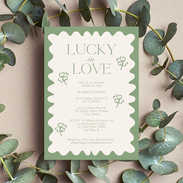 Lucky in Love - Etsy