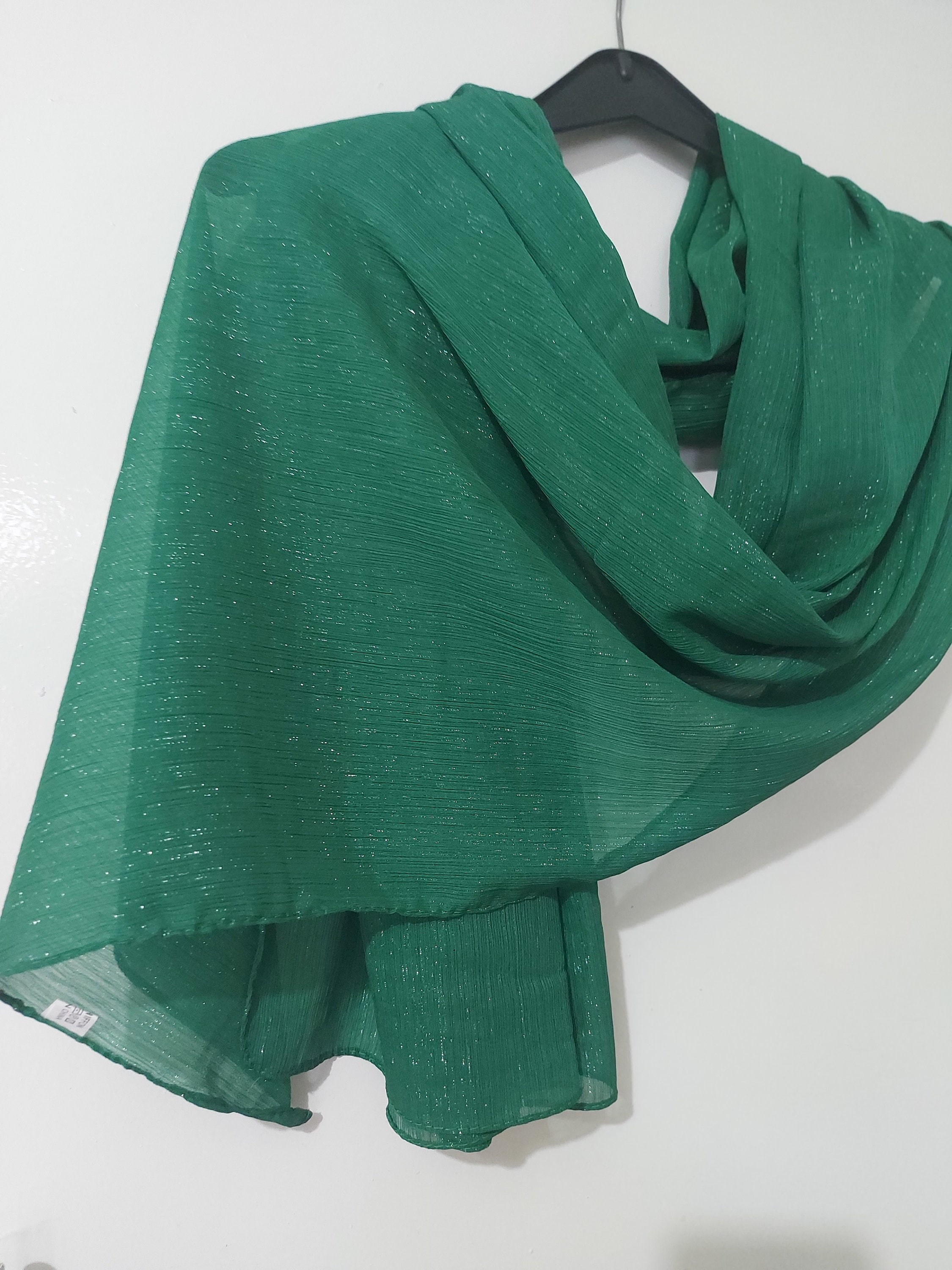 Bufandas Y Estolas Gasa Primavera Verde Para Mujeres - EBay