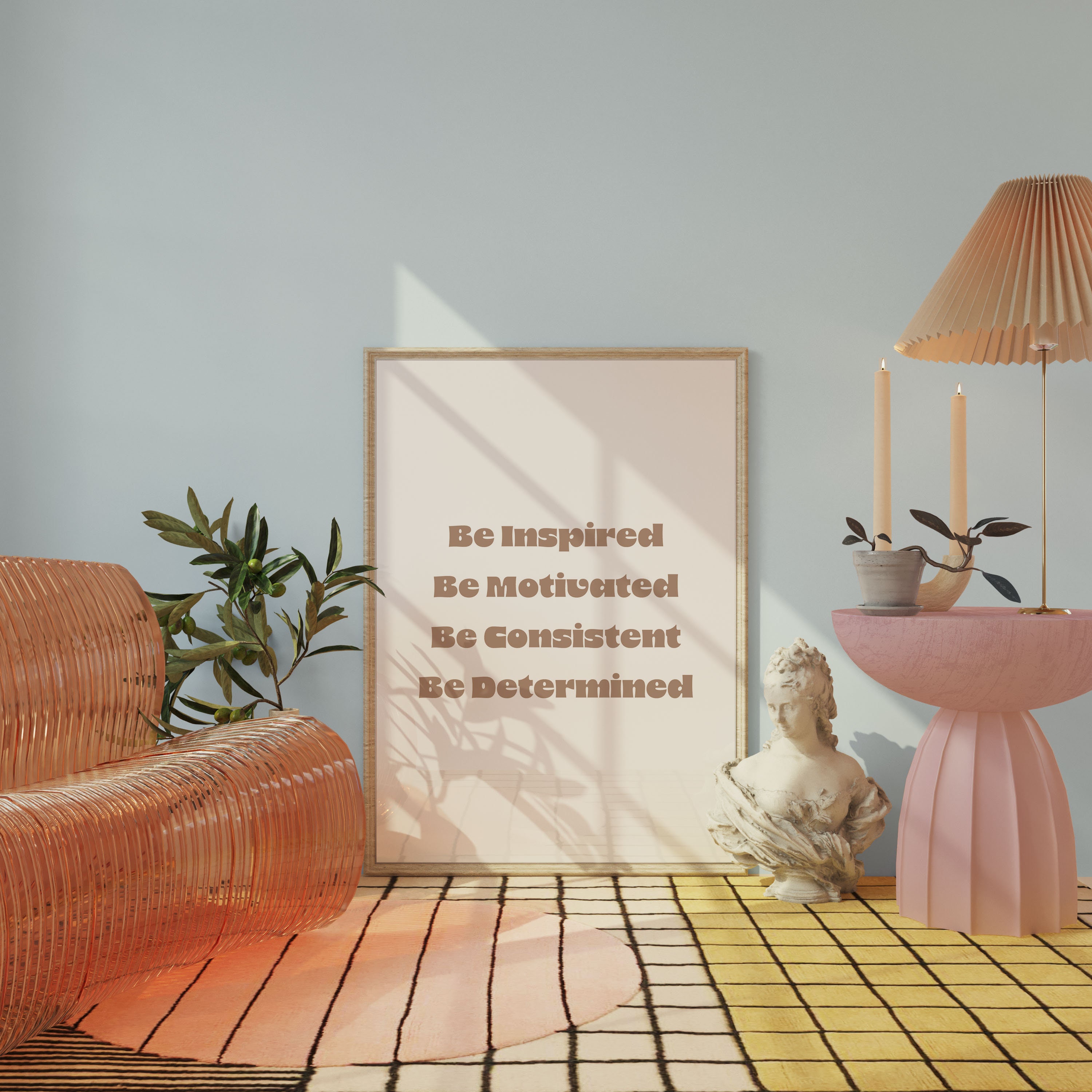 Minimalist Printable Wall Art Life Quote Print Modern Living Room Decor ...