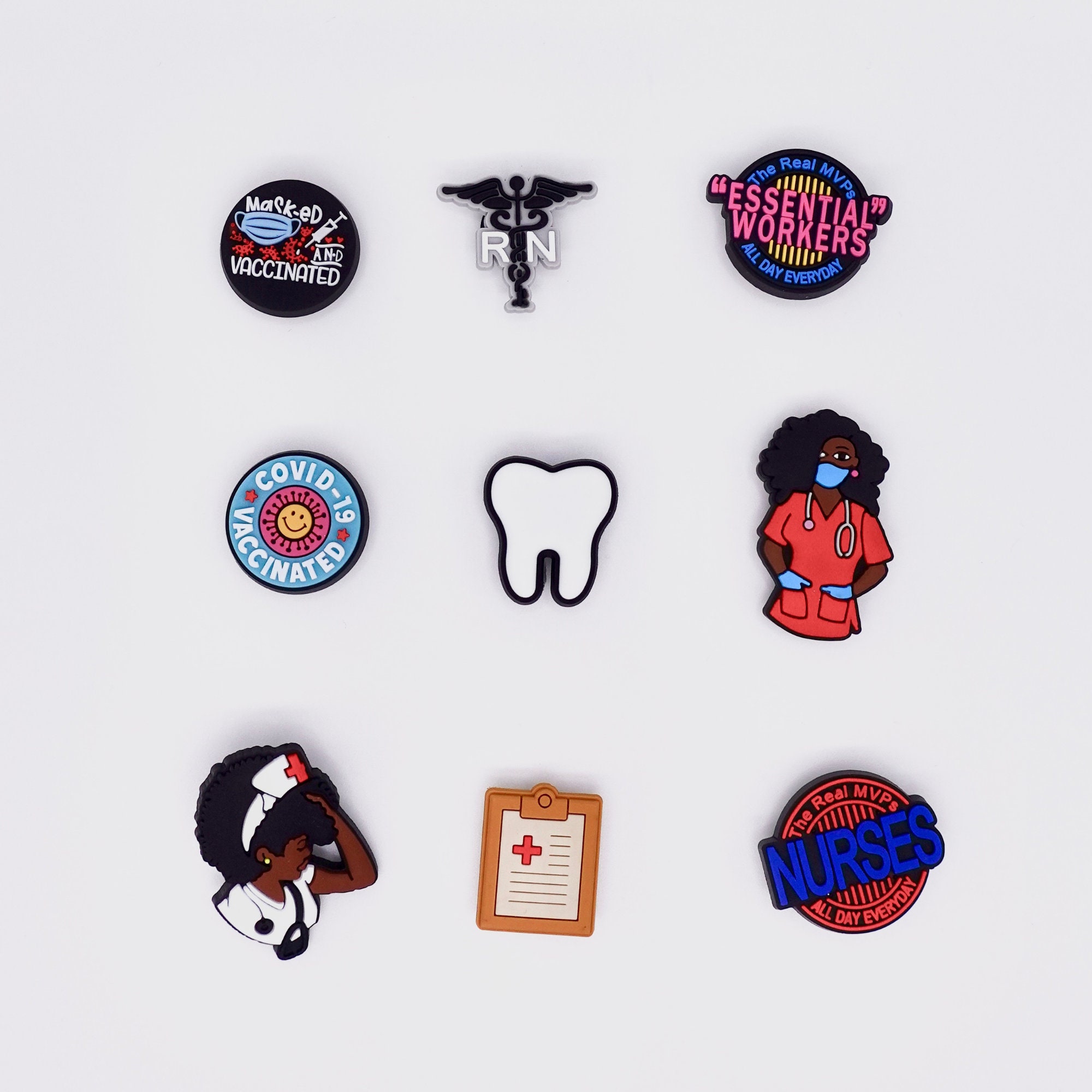 croc charms nurse badge｜TikTok Search