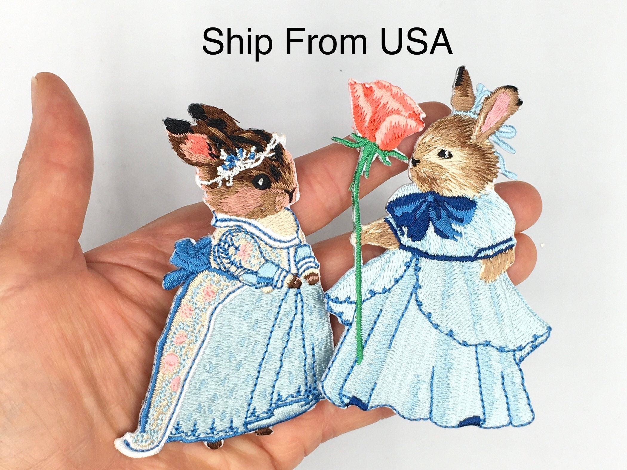 Petr Rabbit Applique Peter Rabbit Embroidered Iron on Decorative Patch Applique - Etsy