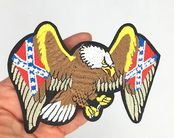 Bald American Eagle USA Embroidered Patch Patch for Jacket, Hats and Backpacks