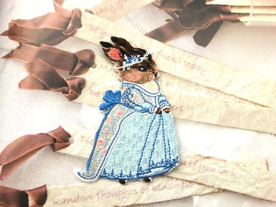 Petr Rabbit Applique Peter Rabbit Embroidered Iron on Decorative Patch Applique - Etsy