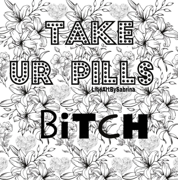 Mental Health Coloring Page | Etsy