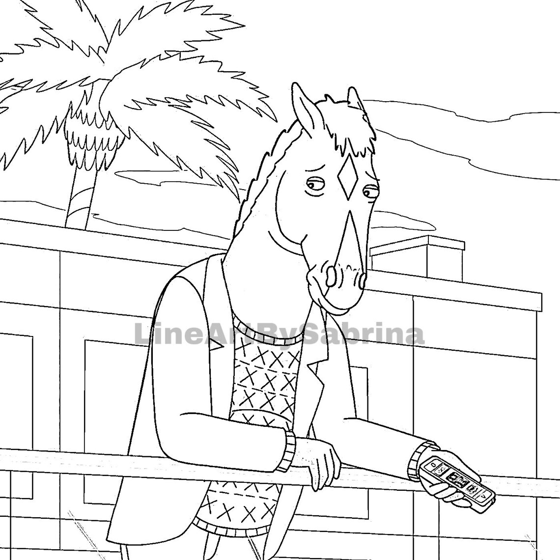 Bojack Horseman Coloring Sheets - Il 1140xN.3750594459 Lyq6 