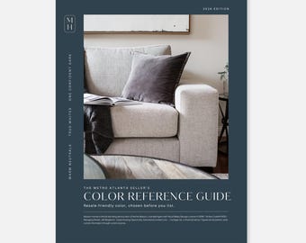 Resale Paint Color Guide | Home Staging Paint Colors | Neutral Paint for Selling Your House | Atlanta | Printable PDF