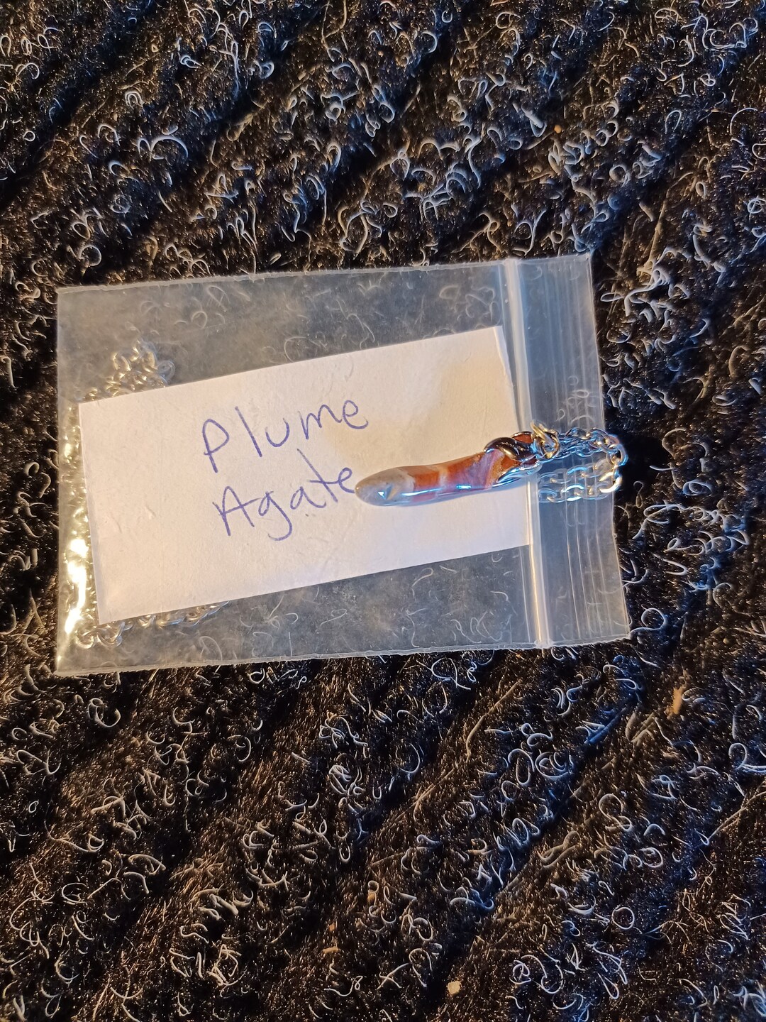 プルームアゲートペンダント - Etsy 日本