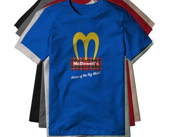 McDowell's Cotton Tee - Plaid - Coming To America T-Shirt