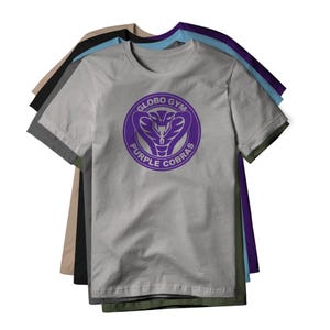 Globo Gym Purple Cobras Logo (Purple) : Dodgeball Movie, Classic Cotton Tee