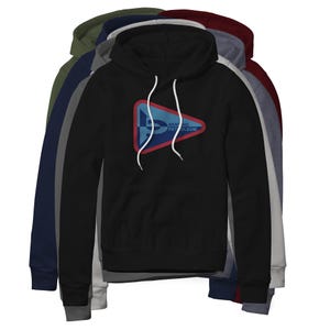 Benthic Petroleum Fleece Hoodie - The Abyss Sweatshirt