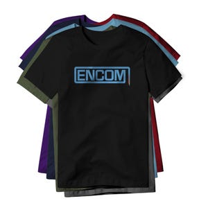 Encom Logo : Tron Movie, Classic Cotton Tee