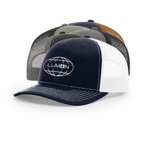 Lumon Logo (White) : Severance Show, Snapback Hat