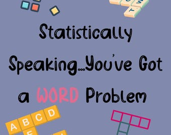 Scrabble-Themed Statistics Activity – 30 Mixed Probability Math Questions for Middle/High School