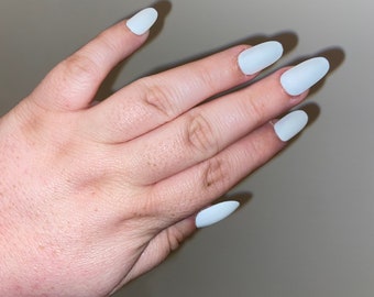 Plain Color Nails | Etsy