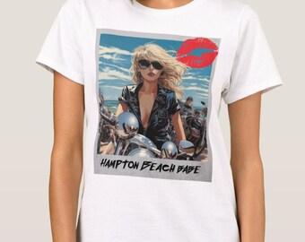 Hampton Beach Babe T-Shirt, men or women