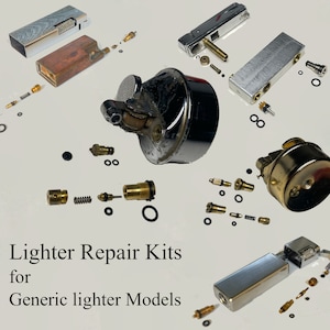 Repair kits for Many Generic Lighter Models. Insert, Table lighter, Japan, Korea, Germany, Made in