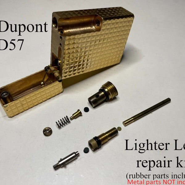 ST Dupont D57 Line Jeu de joints toriques de rénovation Kit de joints de réparation pour briquet vintage