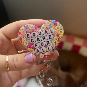 Glitter badge reel, resin badge reel, nurse badge reel, CNA badge reel, custom badge reel, bead badge reel, nurse gift