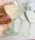 Martinis and bikinis, bridesmaids tags, bridesmaids proposals, bachelorette tags, gift tag, martini, bachelorette proposal, name tag
