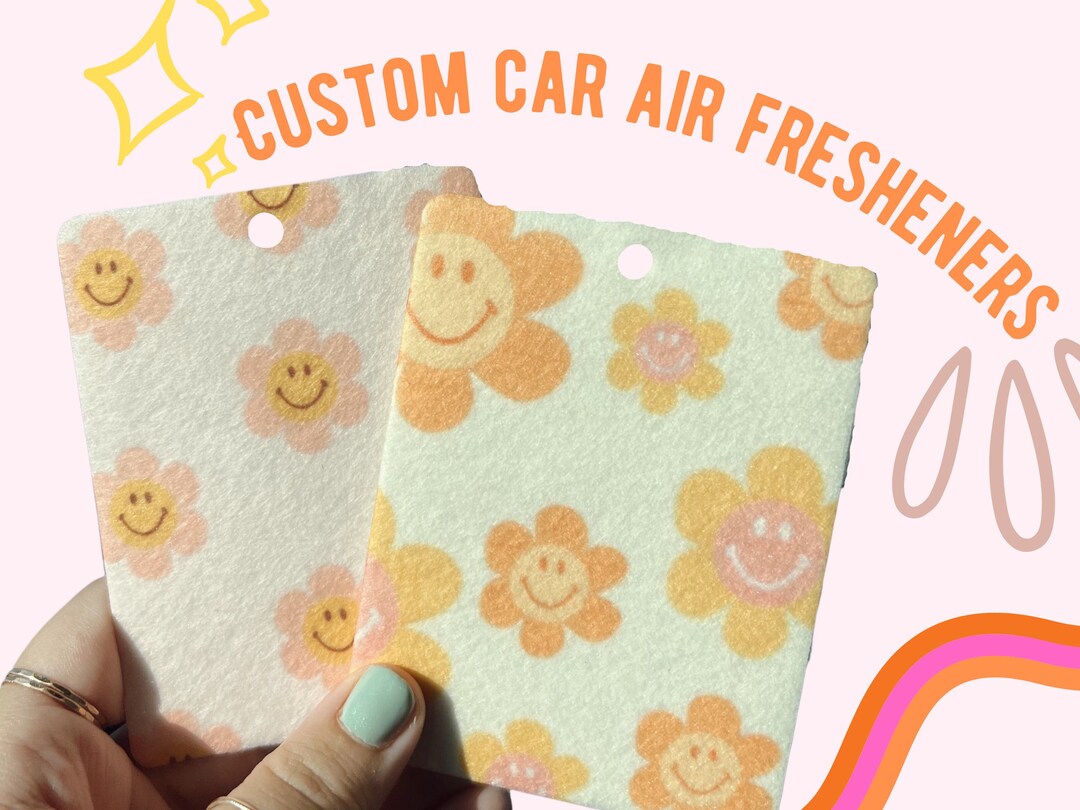 Cute Car Air Freshener, Trendy Car Air Freshener, Custom Car Air