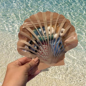 Seashell hangover kit, last toast, beach trip, wedding favor, bachelorette trip, girls trip, recovery kit, survival bag, party favor