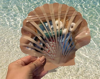 Seashell hangover kit, last toast, beach trip, wedding favor, bachelorette trip, girls trip, recovery kit, survival bag, party favor