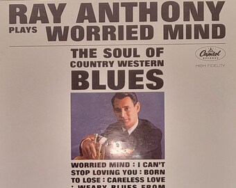 Ray Antony: Worried Mind - 1962 Vintage Jazz Vinyl LP (versiegelt)
